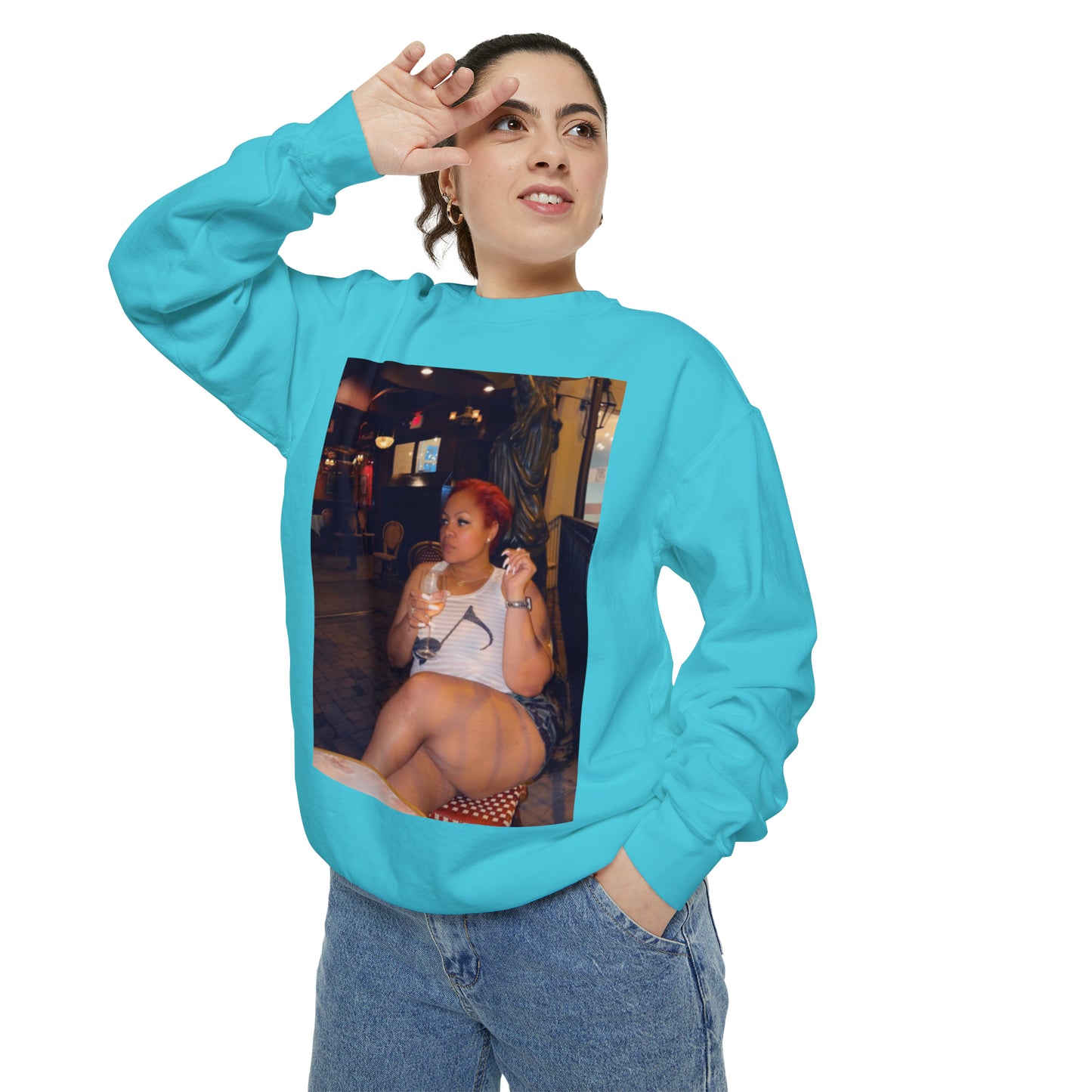 Unisex Garment-Dyed Sweatshirt