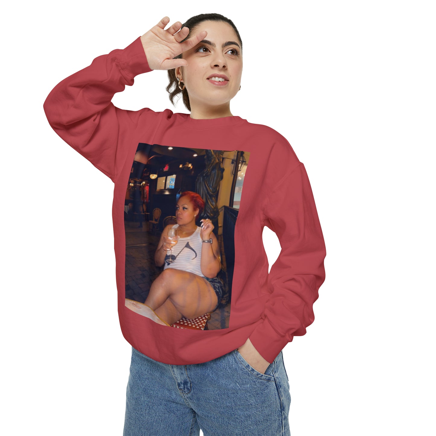 Unisex Garment-Dyed Sweatshirt