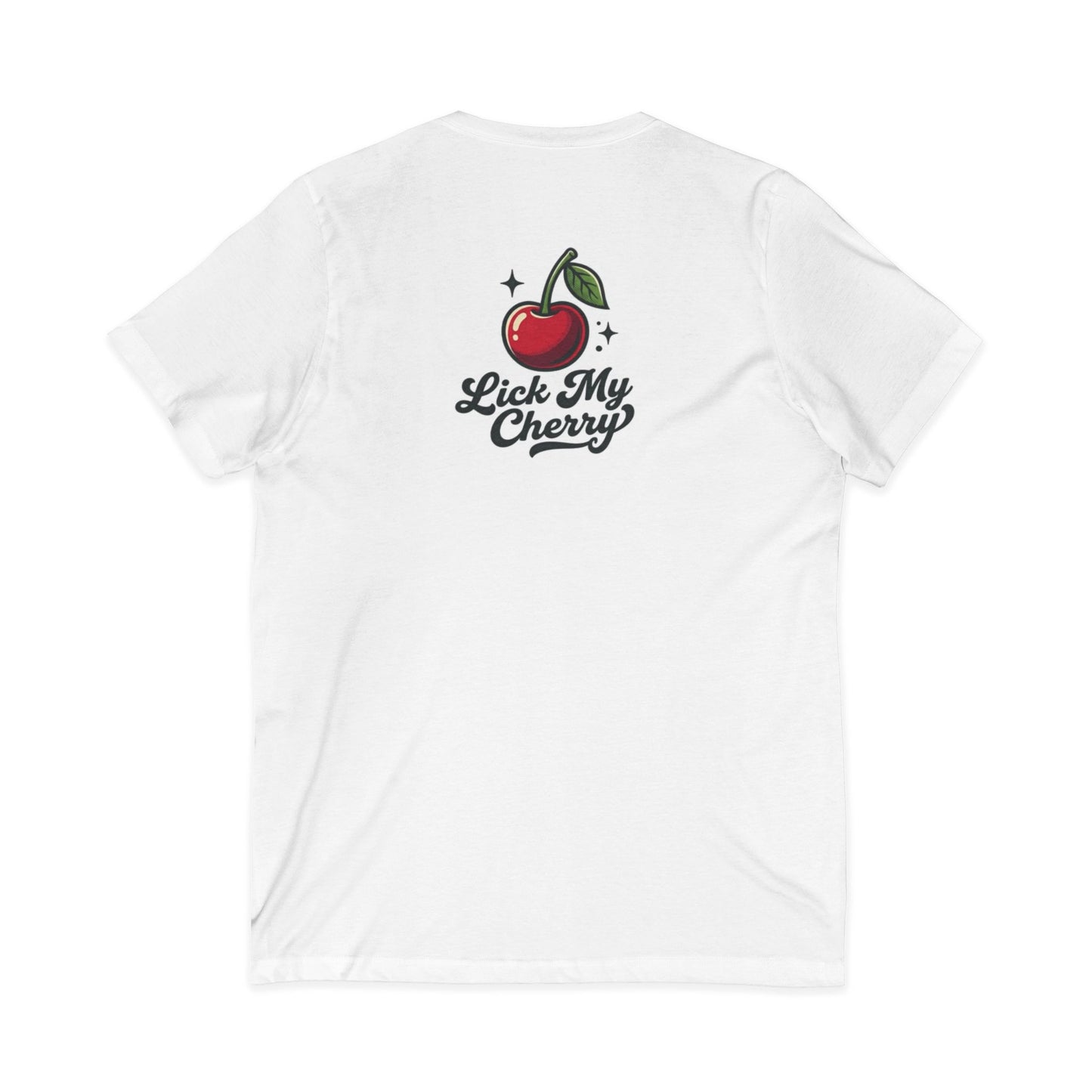 Unisex Jersey Short Sleeve V-Neck Tee