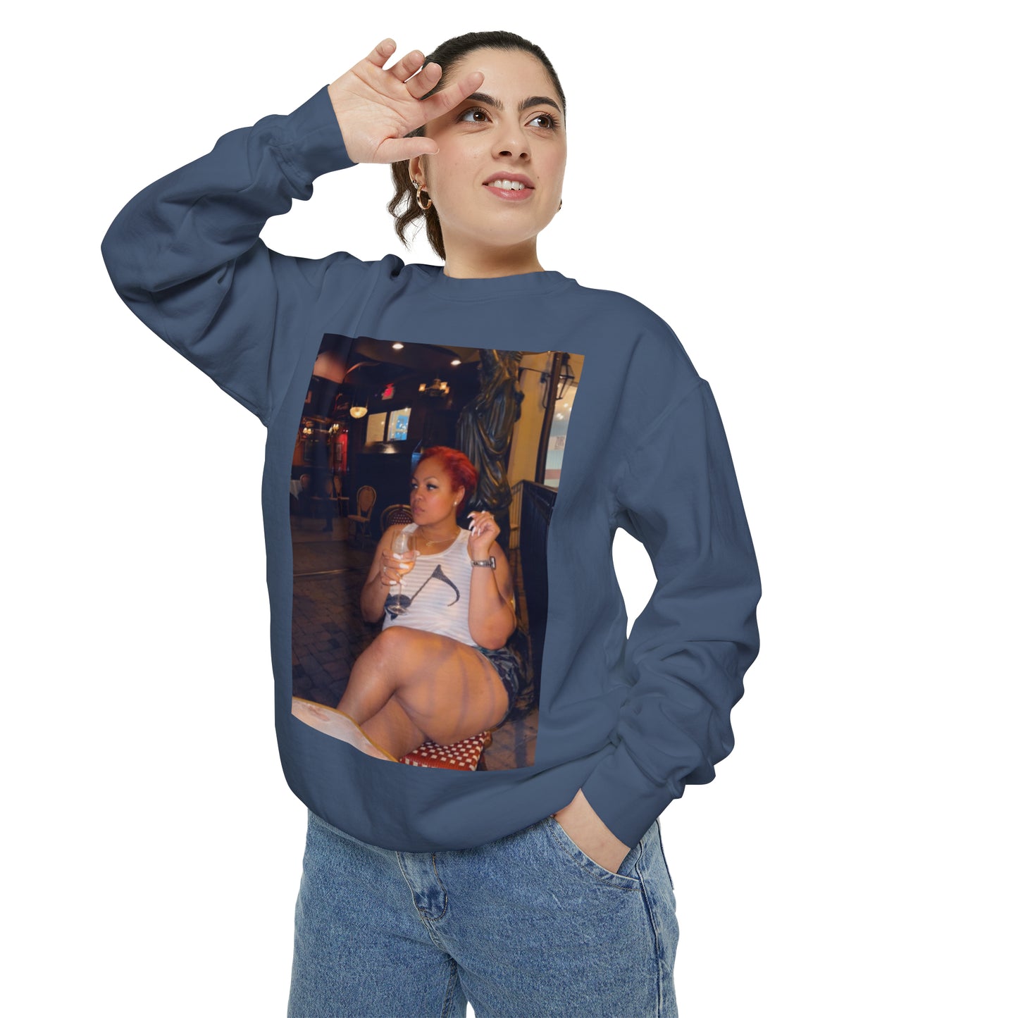 Unisex Garment-Dyed Sweatshirt