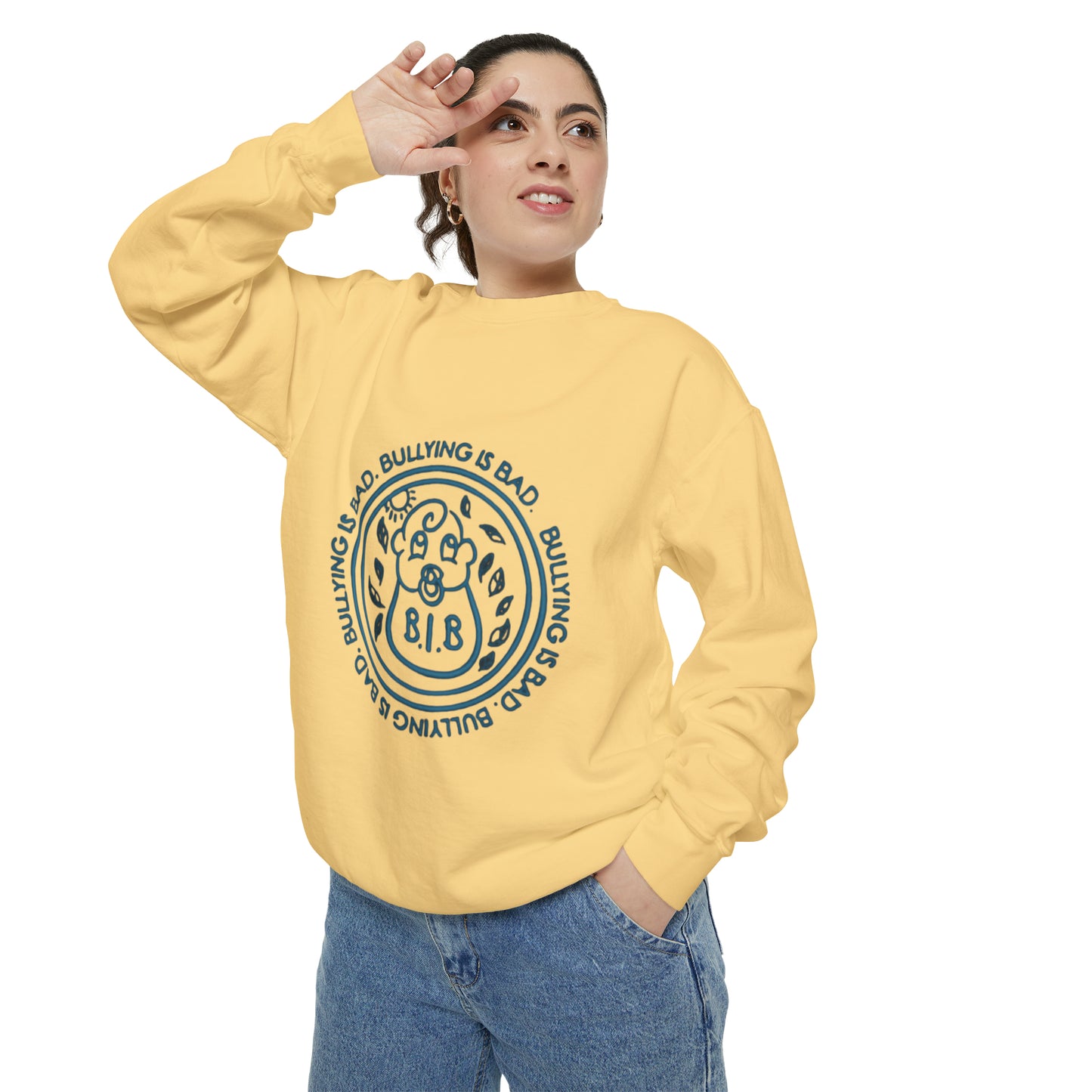 Unisex Garment-Dyed Sweatshirt