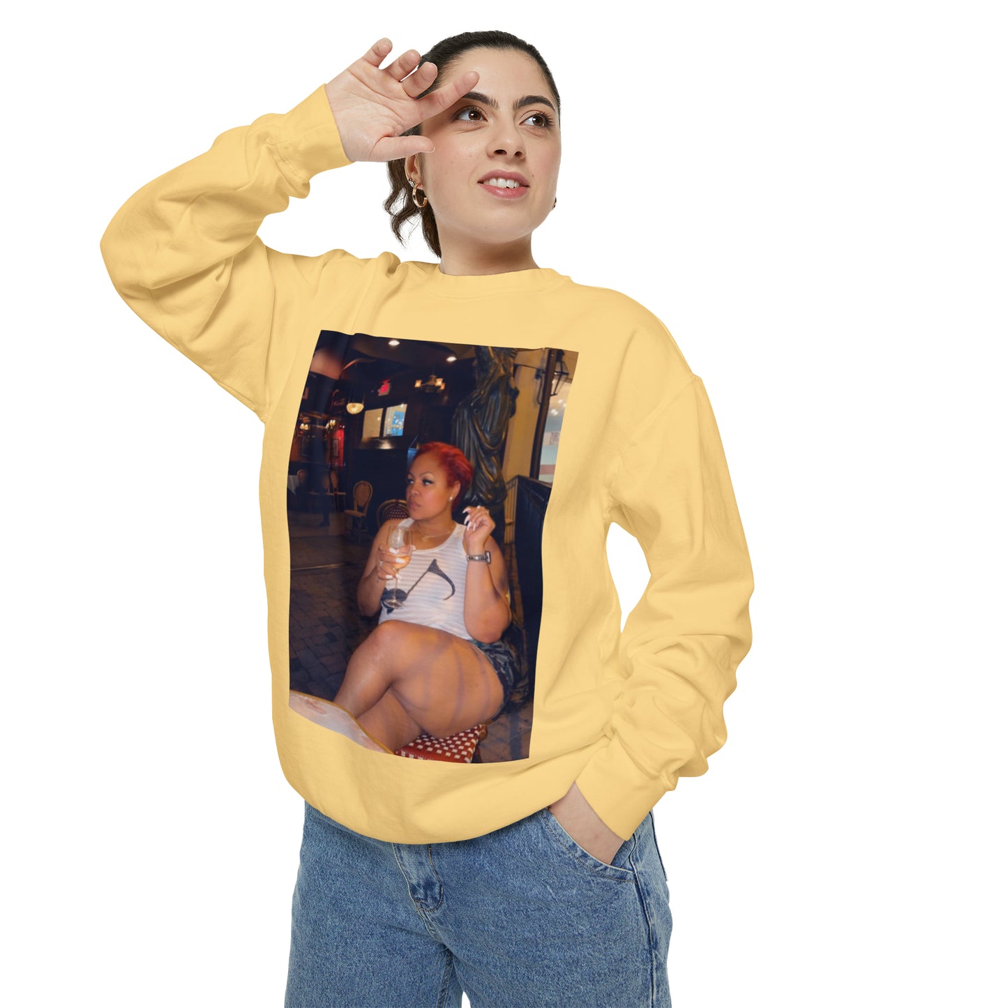 Unisex Garment-Dyed Sweatshirt