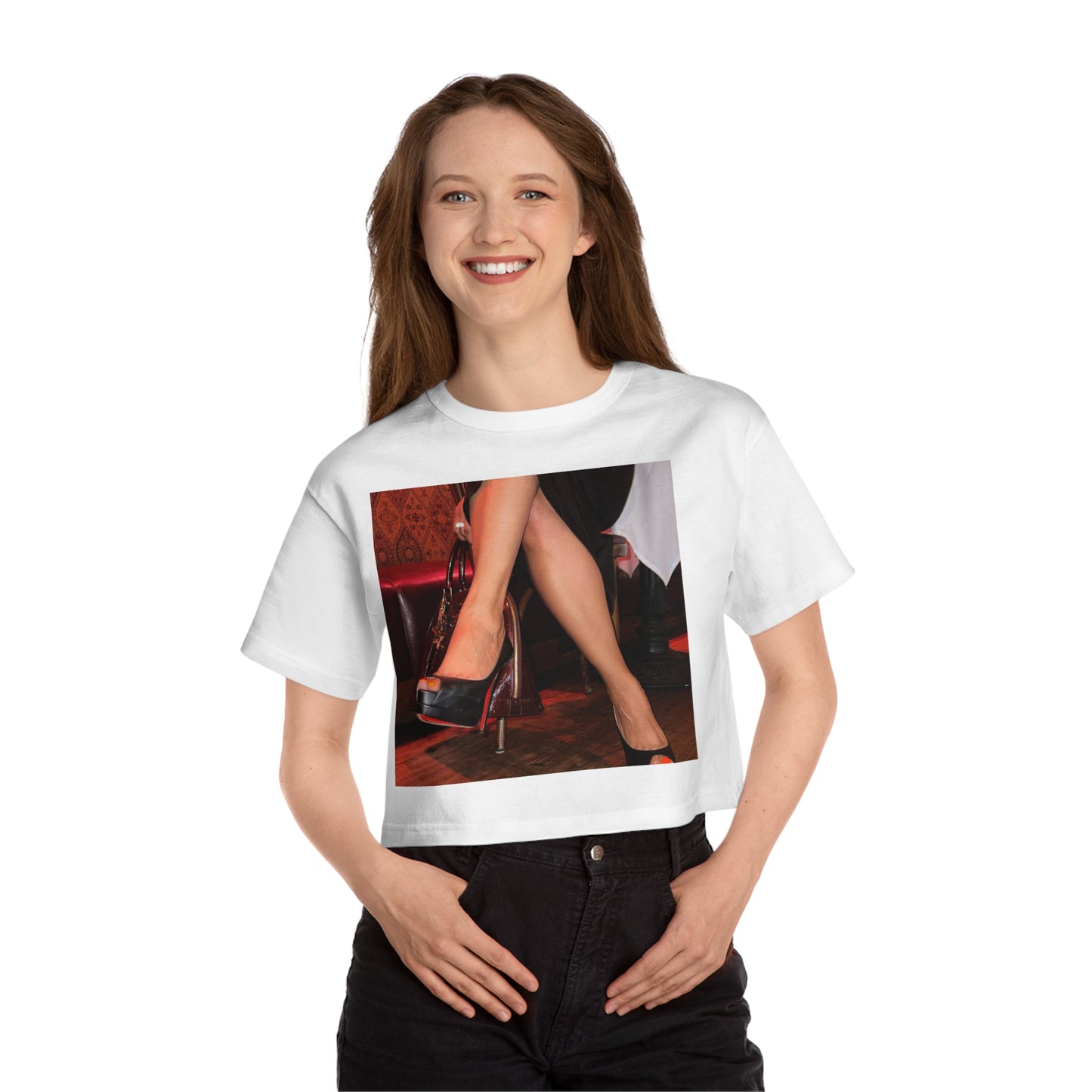 Champion Women's Heritage Cropped T-Shirt