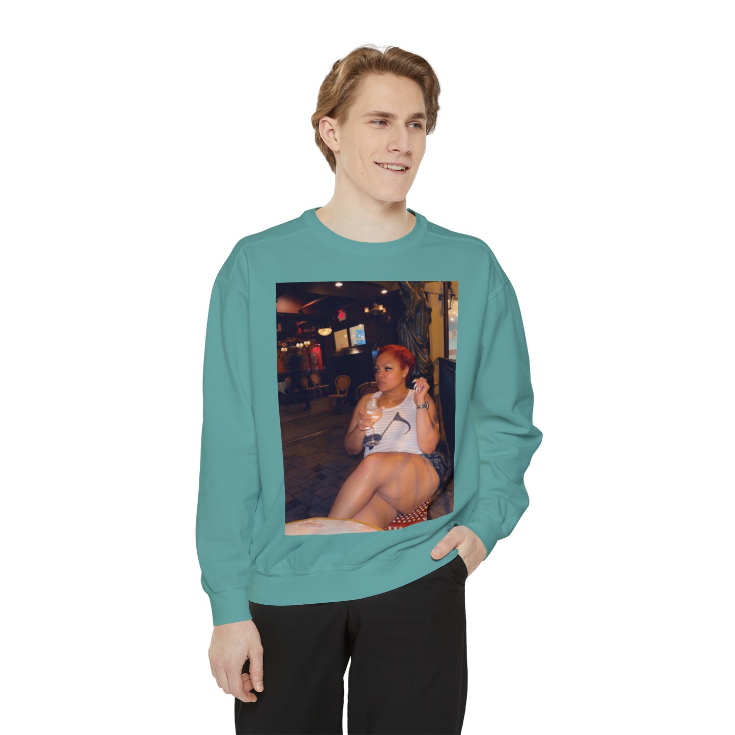 Unisex Garment-Dyed Sweatshirt