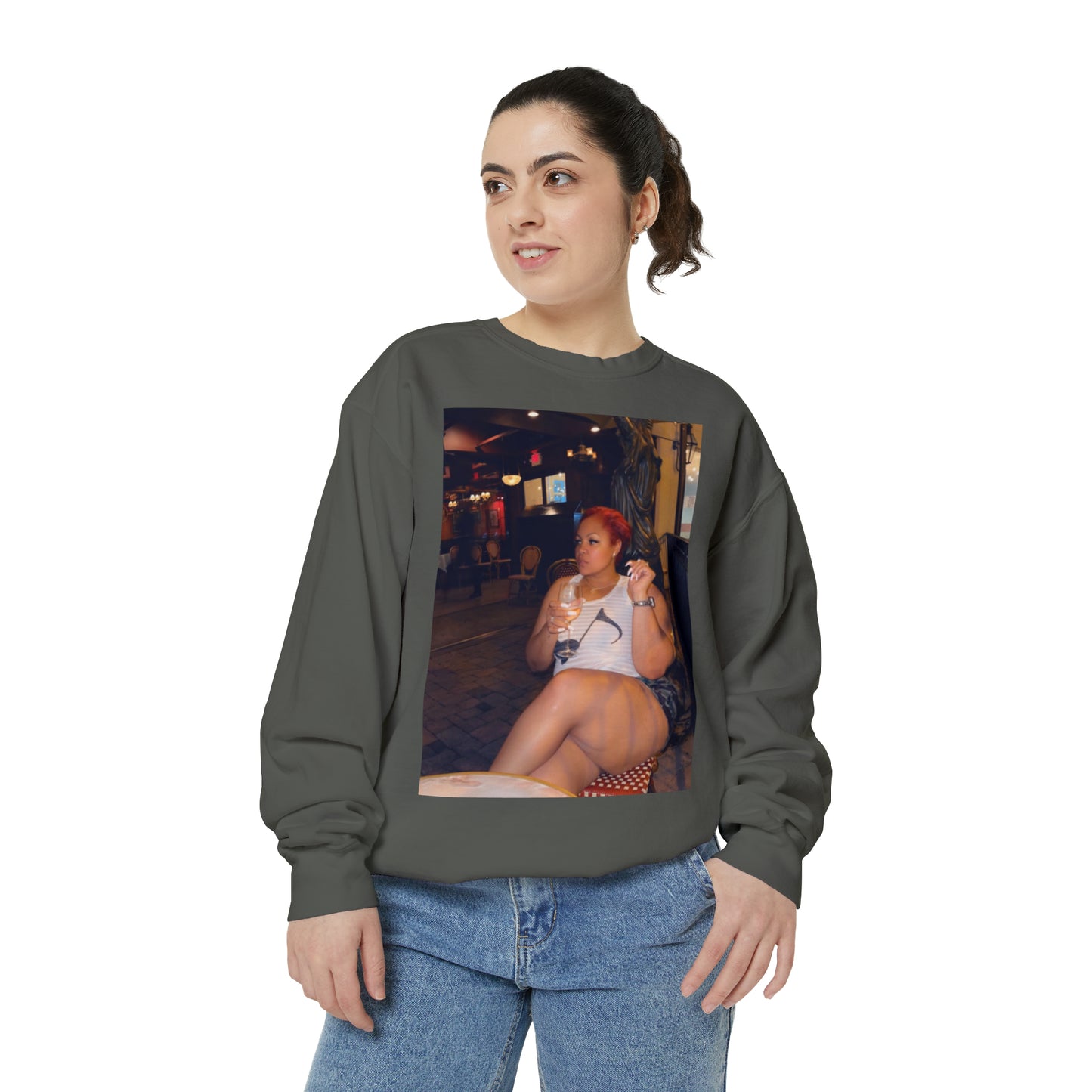 Unisex Garment-Dyed Sweatshirt