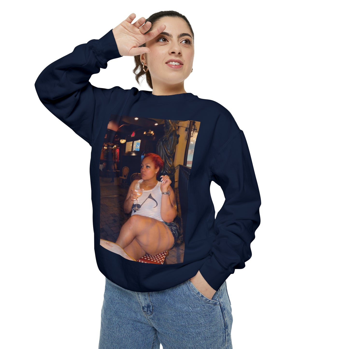 Unisex Garment-Dyed Sweatshirt