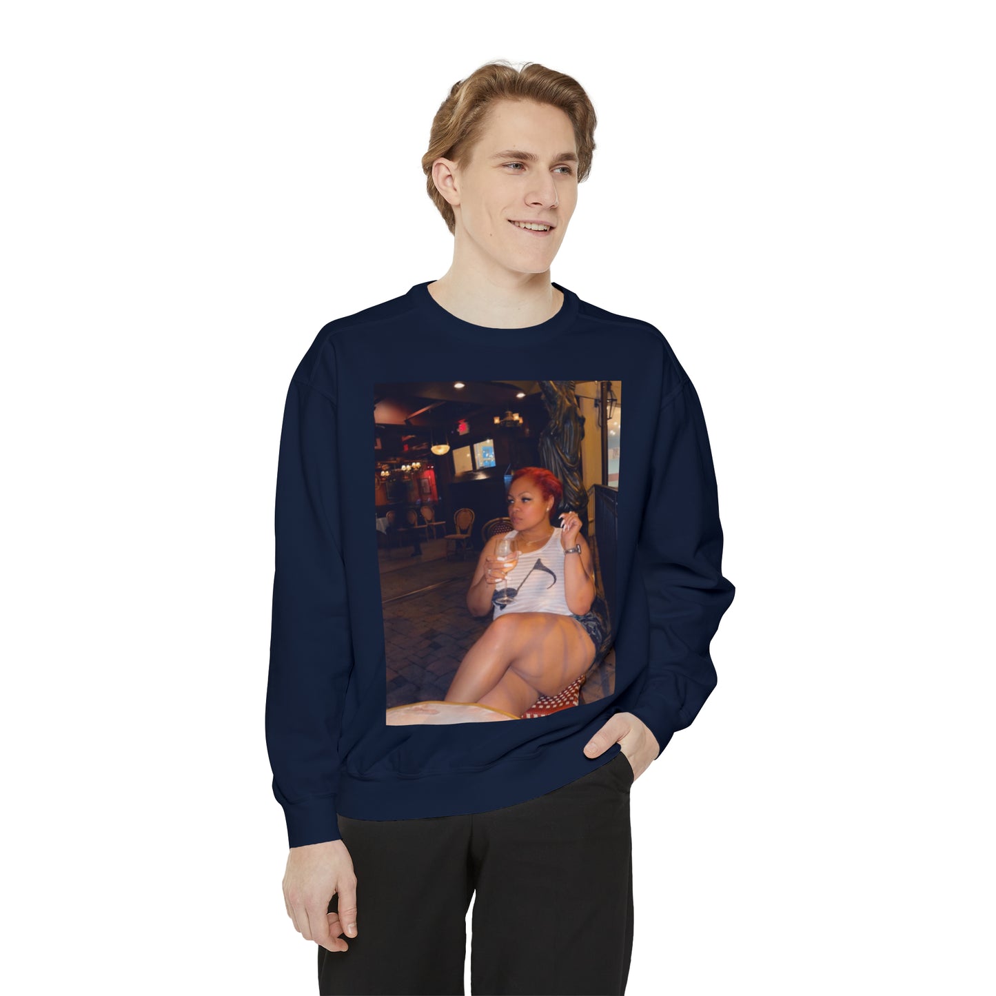 Unisex Garment-Dyed Sweatshirt