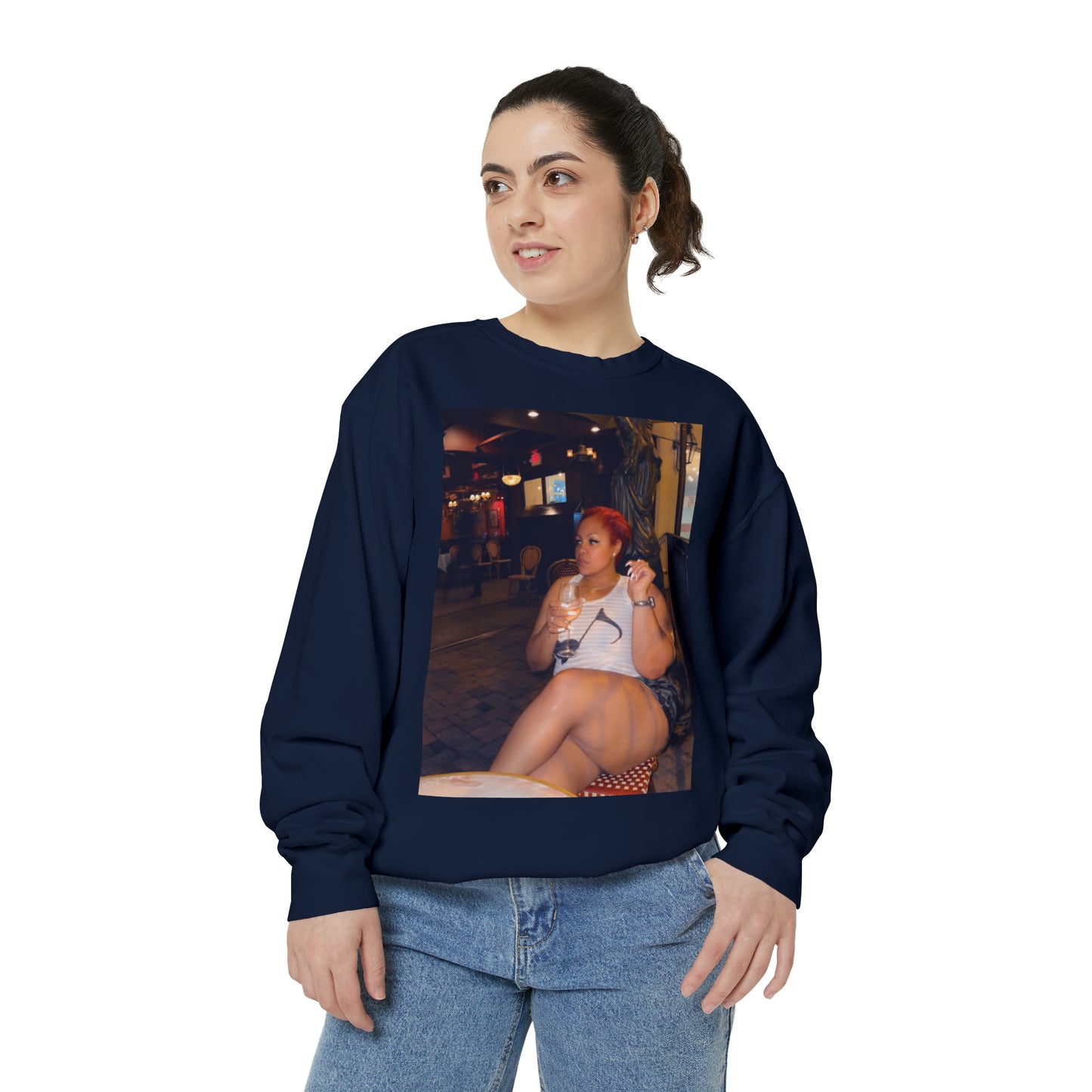 Unisex Garment-Dyed Sweatshirt