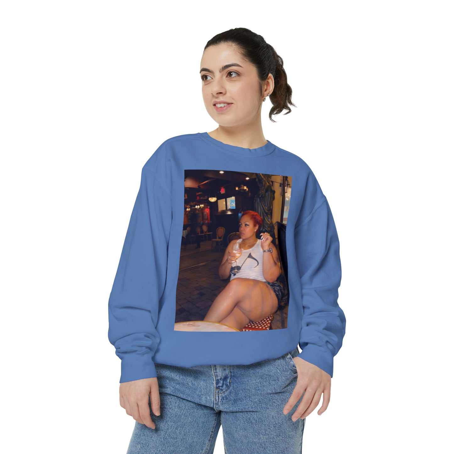 Unisex Garment-Dyed Sweatshirt