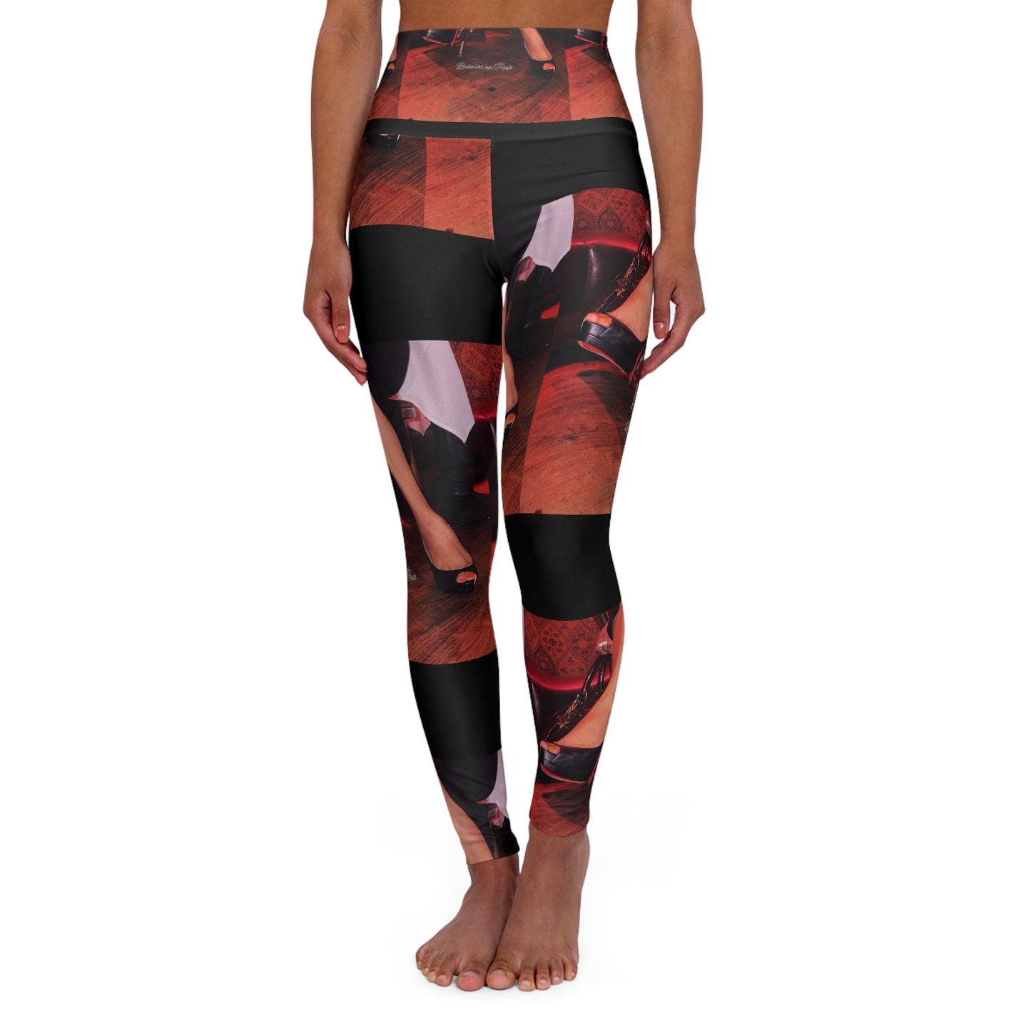 High Waisted Yoga Leggings (AOP)