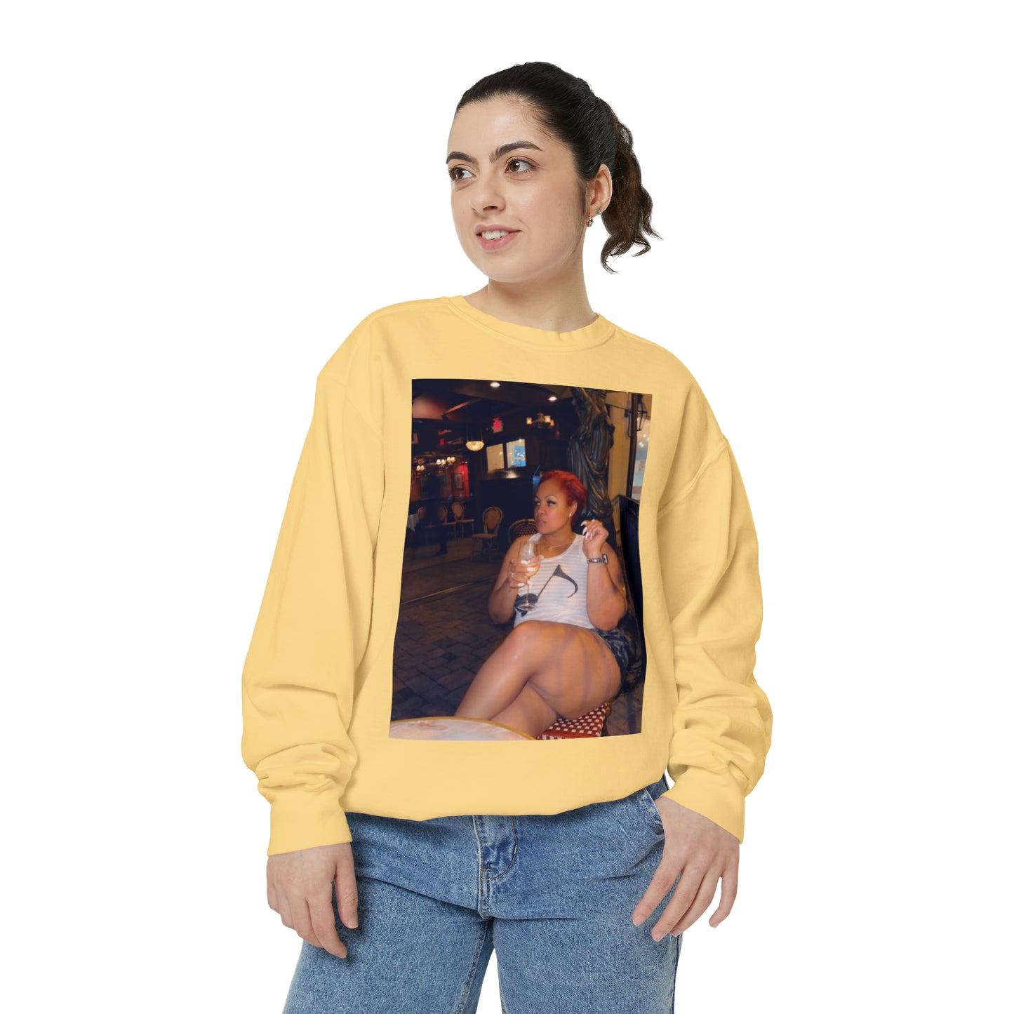 Unisex Garment-Dyed Sweatshirt