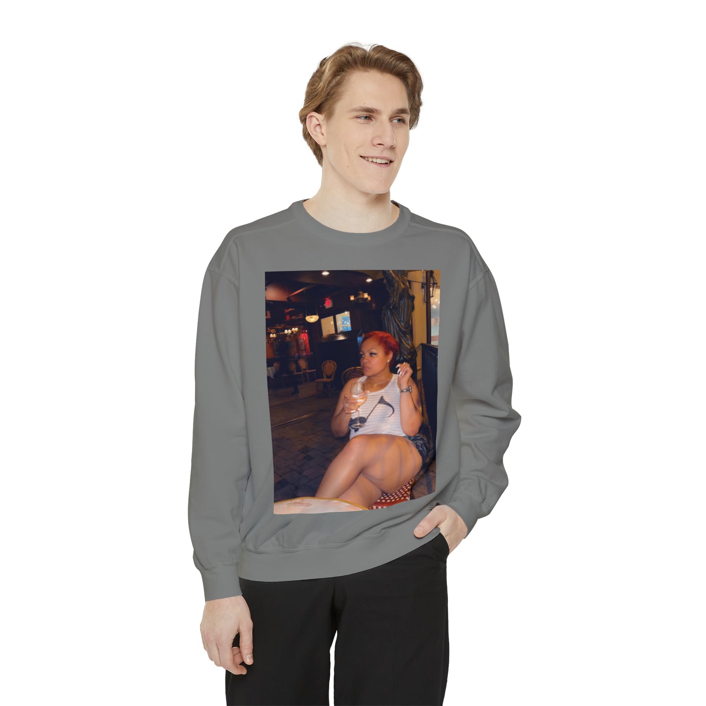 Unisex Garment-Dyed Sweatshirt