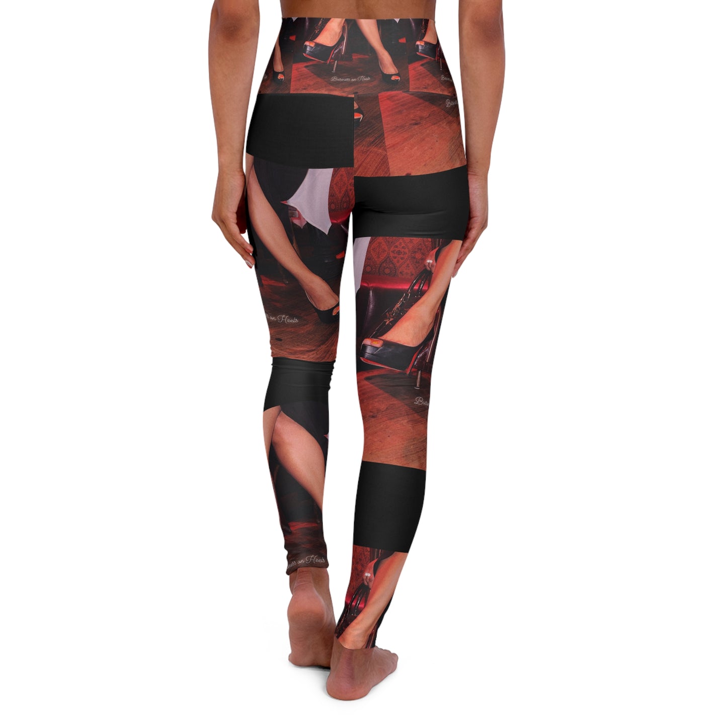 High Waisted Yoga Leggings (AOP)